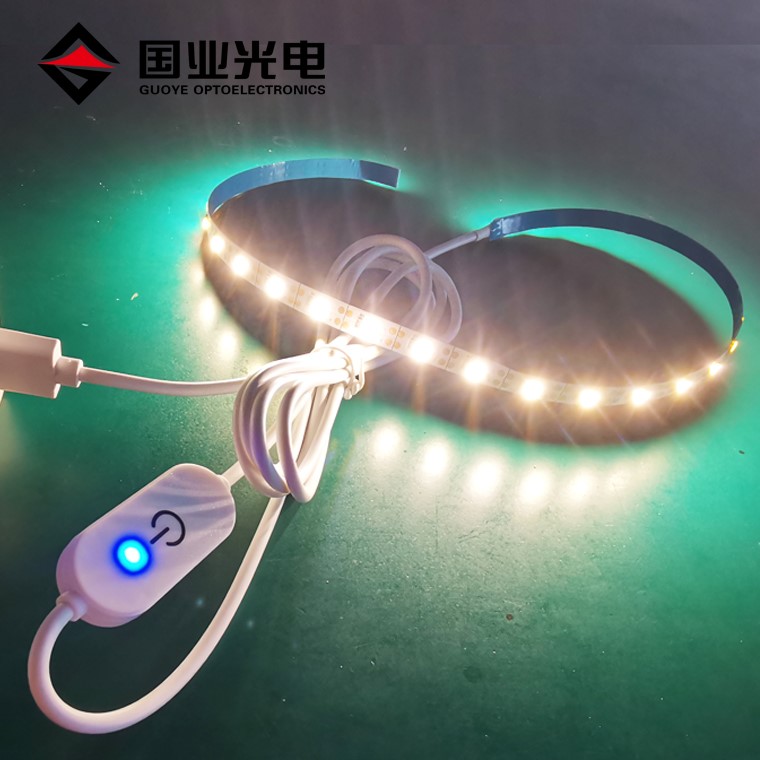 USB ροοστάτη αφής 5v led λωρίδα φωτός