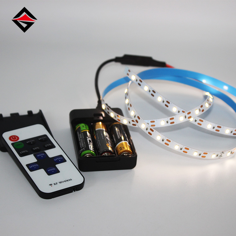 Καυτή πώληση 5V USB μπαταρία ρύθμιση LED Light Strip με τηλεχειριστήριο