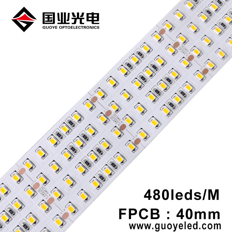 Λωρίδες led FPCB πλάτους 40 mm